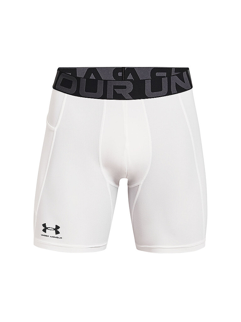 UNDER ARMOUR Herren Kompressionsshorts HeatGear Armour weiss | S